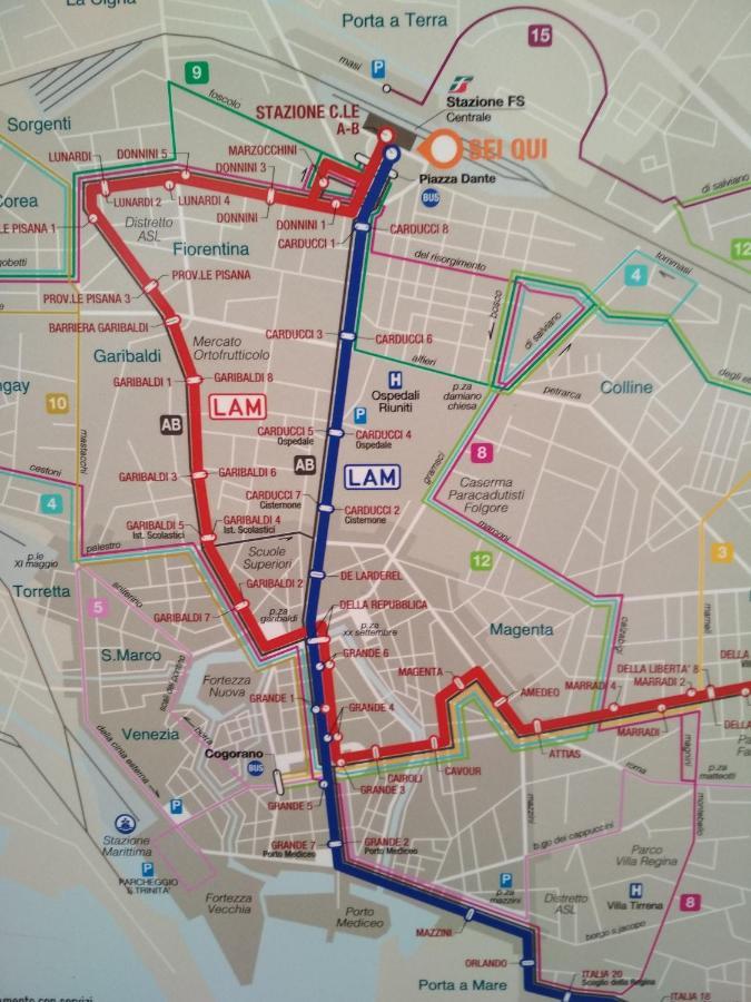 リヴォルノCentro E Portoアパートメント エクステリア 写真